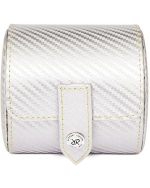 Rapport Carbon Single Watch Roll - White