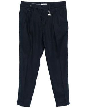 Manuel Ritz Pleated Trousers - Blue