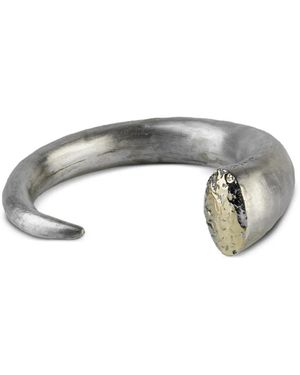 Parts Of 4 18K And Sterling Horn Bracelet - Metallic
