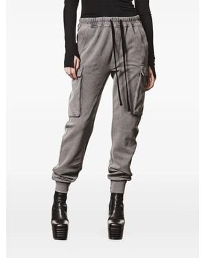 Thom Krom Cargo-Pocket Drawstring Pants - Black
