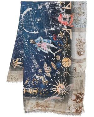 Faliero Sarti Michelangelo Scarf - Blue
