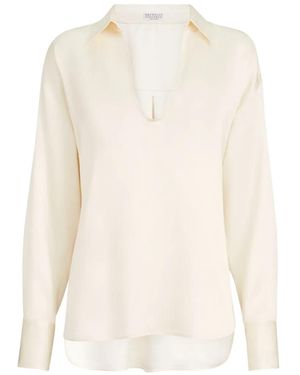 Brunello Cucinelli Blouse - White