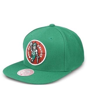 Mitchell & Ness Boston Celtics Embroidered Cap - Green