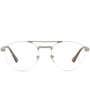 Persol Phantos Sonnenbrille Mit Doppelsteg - Weiß