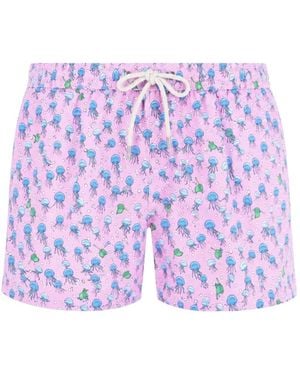 MC2 Saint Barth Lighting Micro Swim Shorts - Purple