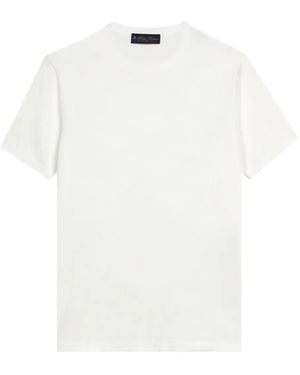 Brooks Brothers Short-Sleeve Crew-Neck T-Shirt - White
