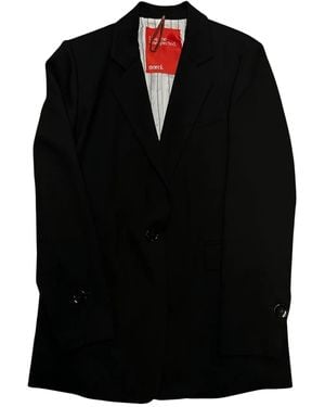 ..,merci Buttoned Jacket - Black