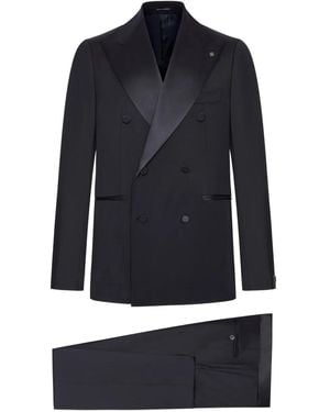 Tagliatore Vesuvio Pak Met Dubbele Rij Knopen - Blauw