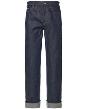 Gucci Logo-Detail Trousers - Blue