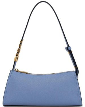 DKNY Logo-Plaque Tote Bag - Blue