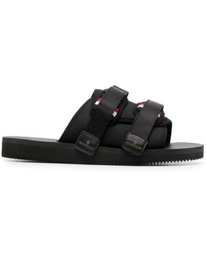 Moncler タッチストラップ サンダル - ブラック