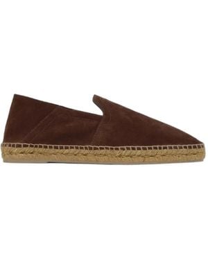 Castañer Parker Suede Espadrilles - Brown