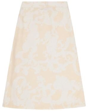 OperaSPORT Floria Midi Skirt - Natural