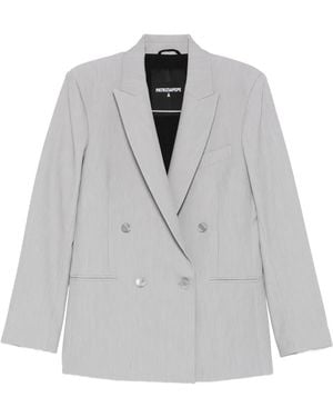Patrizia Pepe Essential Blazer - Grey