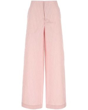 Philosophy Di Lorenzo Serafini Gestreepte Palazzo Broek - Roze
