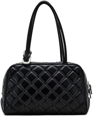 Marc Jacobs Bolso satchel The Quilted Dual - Negro