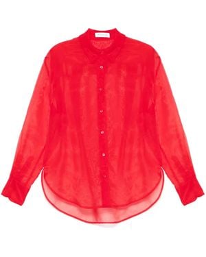 Frankie Shop Peri シャツ - レッド