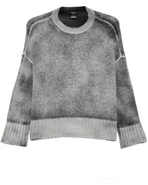 Avant Toi Pull Bouclé À Effet Dégradé - Gris