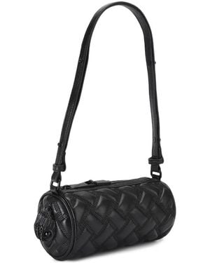 Kurt Geiger Quilted Leather Cross-Body Bag - Black