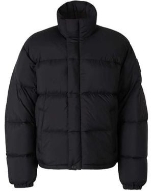 Canada Goose Padded Logo-Patch Jacket - Black