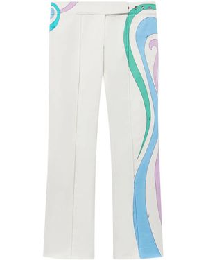 Emilio Pucci Jogginghose Mit Logo-Print - Blau
