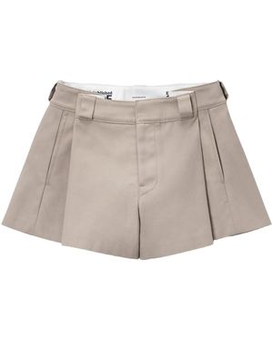 Alexander Wang Shorts A Vita Alta - Neutro