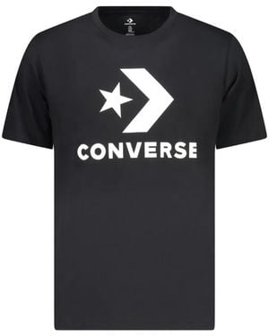 Converse Star Chev Logo T-Shirt - Black