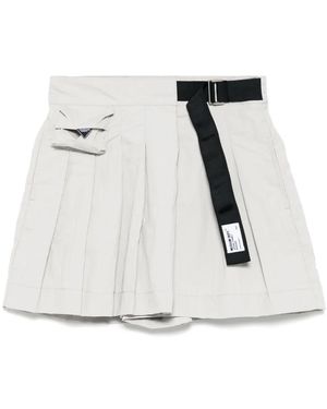 Musium Div. Shorts Mit Gürtel - Weiß