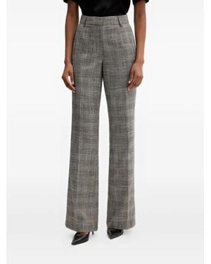 Silvian Heach Checked Trousers - Black