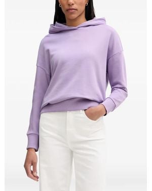 Marc O' Polo Felpa Con Cappuccio - Viola