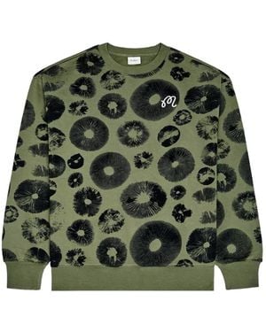 Malbon Golf Sudadera Range Foraging - Verde