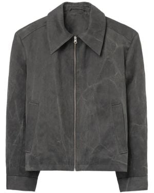 Séfr Tazio Zip-Up Jacket - Gray