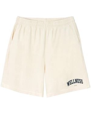 Sporty & Rich Wellness Ivy Short Shorts - Natural
