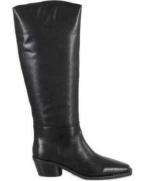 Ash 50Mm Harpo High-Knee Boots - Black