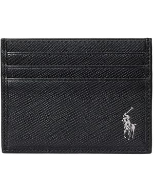 Polo Ralph Lauren Logo-Debossed Cardholder - Black
