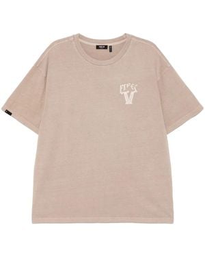 FIVE CM Graphic-Print T-Shirt - Natural