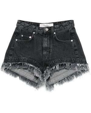 Séfr Shorts Denim Thea - Nero