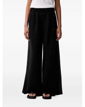 adidas Sst 2.0 Logo-Print Wide-Leg Track Pants - Black