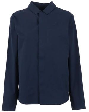 K-Way Logo Overshirt - Blue