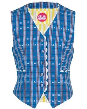 Celiab Alicia Vest - Blue