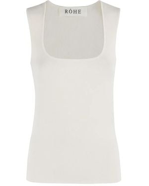 Rohe Square-Neck Top - White