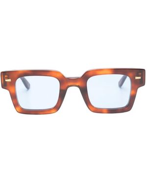 Kyme Square-Frame Sunglasses - White