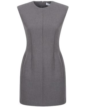Frankie Shop Bryn Cinched Mini Dress - Grey