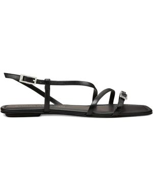 Stuart Weitzman Georgie Sandals - Black