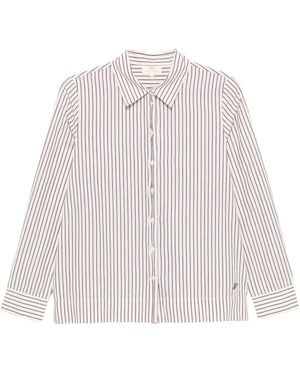Yerse Camicia A Righe - Bianco