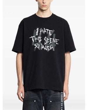 44 Label Group Jersey T-Shirt - Black