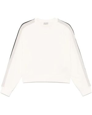 Moncler ニットトリム スウェットシャツ - ナチュラル