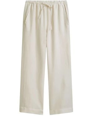 Marc O' Polo Drawstring-Waist Pants - White