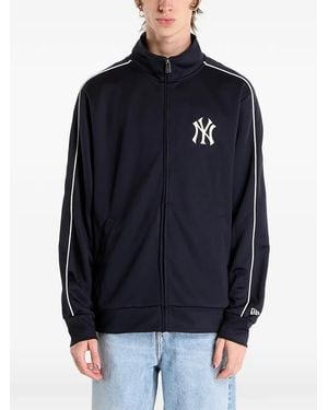 KTZ New York Yankees Zip-Up Sweatshirt - Blue