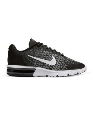 Nike Air Max Sequent 2 /Dark" Sneakers - Black